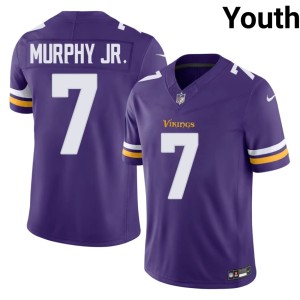 #7 Youth Purple Byron Murphy Jr. The Purple and Gold Replica Jersey 941064-298