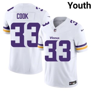 #33 2026-27 Dalvin Cook The Purple Youth White Jersey 222024-951