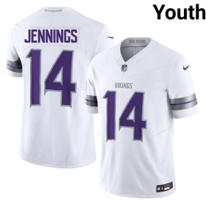 #14 Alternate Jauan Jennings White Football Youth The Vikes Jerseys 481237-493