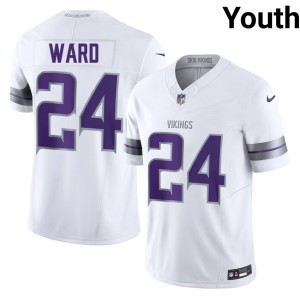#24 Jay Ward The Purple Alternate Limited Youth White Jersey 618543-315