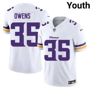#35 Minnesota Kejon Owens 2026-27 White Youth Jersey 140204-140