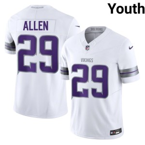 #29 Marcus Allen Minnesota NFL Alternate Youth White Jersey 341124-135