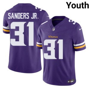 #31 Limited Youth Purple Purple Pride Marcus Sanders Jr. Jerseys 897870-746