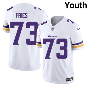 #73 The Vikes Youth White Walter Rouse Replica Jerseys 384257-868