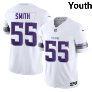 #55 Za'Darius Smith Alternate White Game Minnesota Youth Jerseys 954637-751