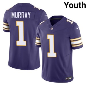 #1 Kyler Murray NFL The Vikes Youth Throwback Purple Jersey 515214-976