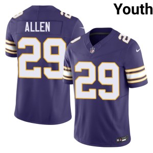 #29 Purple Purple Pride Marcus Allen Throwback Youth 2026-27 Jersey 515929-566